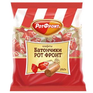 Pralinen Batonchiki Rot Front 250g russisches Konfekt