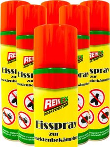 REINEX Eisspray zur Insektenbekämpfung, 400 ml, 6 Flaschen