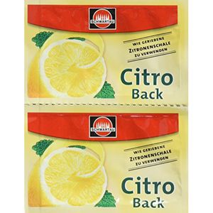 Schwartau Citro Back natürliches Zitroneschalen Aroma 10g 12er Pack