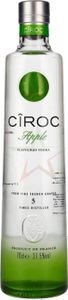 Cîroc Apple Flavoured Vodka 37,5 %  0,70 lt.
