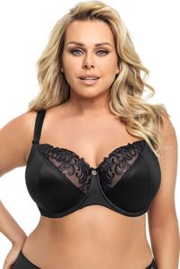 Gorsenia K378 Victoria black 80K Měkká podprsenka Gorsenia K378 Victoria black 80K Měkká podprsenka