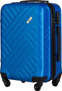 Xonic Design Reisekoffer - Hartschalen-Koffer mit 360° Leichtlauf-Rollen - hochwertiger Trolley mit Zahlenschloss in M-L-XL oder Set (Royalblau M, klein)