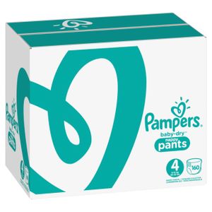 Pampers Baby Dry Pants Gr.4 Maxi 9-15kg MonatsBox, 160 Stück - Größe 4 - 160 Stück