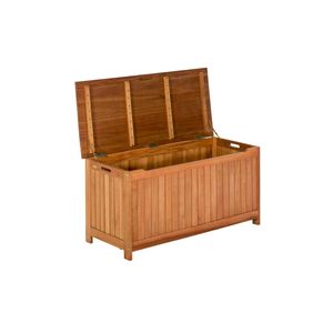 Merxx Kissenbox Auflagenbox Gartenbox Gartentruhe Eukalyptus Holztruhe Gartenmöbel; 25901-011