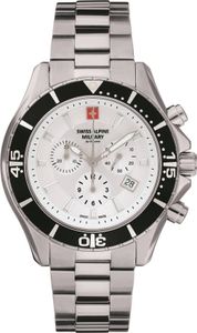 Swiss Alpine Military 7040.9132 Chronograph Herrenuhr 44mm 10ATM