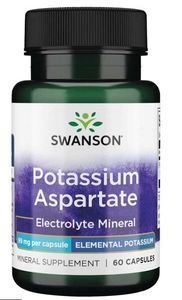 Kalium-Aspartat 99 mg 90 Kapseln Swanson Health Products