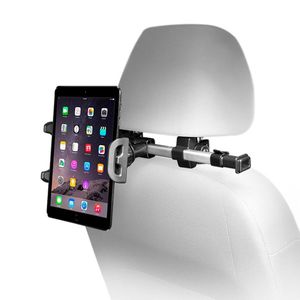Macally HRMOUNTPRO, Kopfstützen Autohalterung für alle iPad & Tablet PCs bis 25 cm Breite, kompatibel zu 12,9' iPad Pro und Nintendo Switch