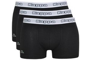 Kappa Cedrick 3pack Boxers 702544-005 Herren, Schwarz, Größe: XL