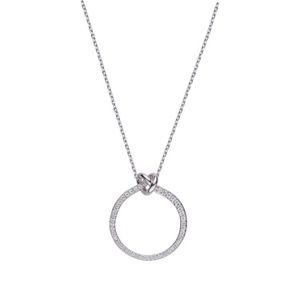 Anhänger - Weißgold 14K - Brillant 0,26ct