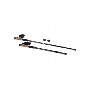 Trekingové hole Nordic Walking s korkovou rukojetí, 135 cm, 2 ks