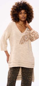 blue shadow Rajni Pullover Tunika Hellbeige 40/42