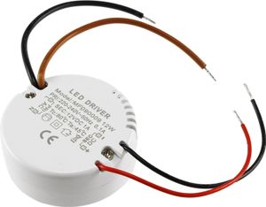 ChiliTec 20935 LED-Trafo "CT-12E-V2R", 0,5-12W rund Ein 220-240V, Aus 12V= Konstantspannung