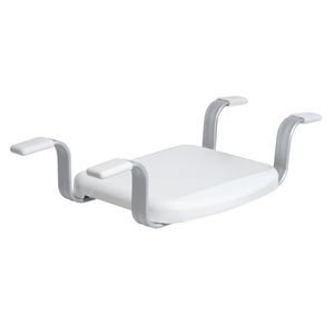 Weinberger Badewannensitz / Sitzbrett für die Wanne / sehr stabil / Farbe: Weiß / Modell: 43909