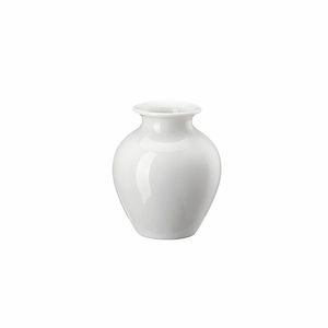 Hutschenreuther Flower Minis Vase bauchig, Dekovase, Blumenvase, Bone China, Weiß, 02310-800001-26571