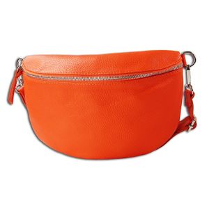 Toscanto Damen Gürteltasche Leder Tasche orange OTT825BO