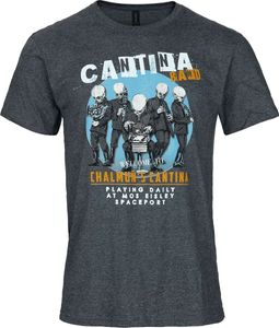 Star Wars T-Shirt Herren Cantina Band anthrazit meliert M