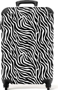 NoBoringSuitcases.com® Koffer Handgepäck Trolley Rollkoffer Kleine Reisekoffer mit 4 Rollen - Tiermuster - Zebra - Design - Schwarz und weiß - Cabin Size < 55x40x23 cm & 55x40x20 cm - Fotokoffer - Kabinenkoffer - BoardgepäckHandgepäck Koffer 55x35x20 cm, 36L, NoBoringSuitcases.com® Koffer Handgepäck Trolley Rollkoffer Kleine Reisekoffer mit 4 Rollen - Tiermuster - Zebra - Design - Schwarz und weiß - Cabin Size < 55x40x23 cm & 55x40x20 cm - Fotokoffer - Kabinenkoffer - BoardgepäckHandgepäck Koffer 55x35x20 cm, 36L,