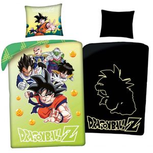 Zestaw do sypialni dla dzieci Dragonball świecący w ciemności