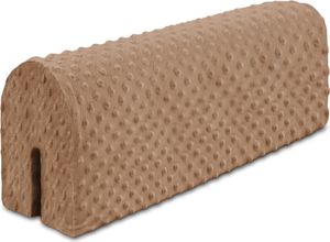 Bettkantenschutz für Kinderbetten  70 cm- Schutz für Bettrahmen Kantenschutz Kinder Babybett Beige