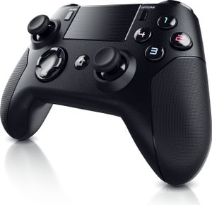 CSL Bluetooth Gamepad Controller mit Dual Vibration für PS4 Touchpad / 3,5mm / Gyrosensor CSL Bluetooth Gamepad Controller mit Dual Vibration für PS4 Touchpad / 3,5mm / Gyrosensor