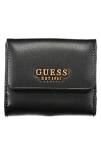 GUESS JEANS Dámská kvalitní peněženka černá Barva: černá, Velikost: UNI