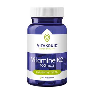 Vitakruid Vitamin K2 100 mcg (60 Tabletten)