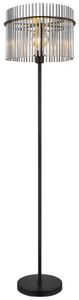 Globo Lighting Stehleuchte Metall schwarz matt, 1x E27