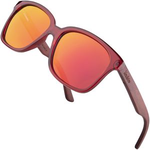 Verdster sonnenbrille Lyon Square orange Linsen rot universal