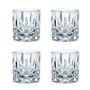 Nachtmann 98857 Noblesse Whiskybecher 245ml, Kristallglas, transparent (4er Pack)