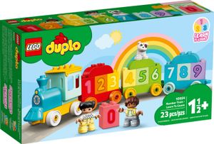 LEGO DUPLO Zahlenzug - Zählen lernen, Zug Spielzeug, Lernspielzeug für Kinder ab 1, 5 Jahren, Baby Spielzeug für Mädchen und Jungen 10954