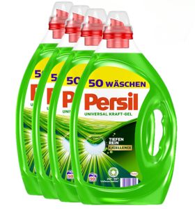 Persil Universal Gel 4er Pack Flüssigwaschmittel 4x50 Waschladungen Waschmittel