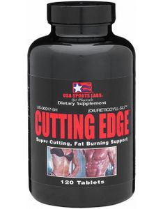 Usa Sport Labs Cutting Edge 120 tablets / Thermogene Fatburner / Wirksamer Fatburner, angereichert mit Aminosäuren und natürlichen Diuretika