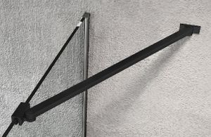 Gelco Vario - Rohová vzpera 650 mm, matná čierna GX2014