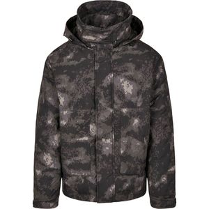 Urban Classics Winterjacke Multipocket Winter Jacket Dark Olive Camouflage-XXL