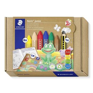 STAEDTLER Wachsmalkreide Noris junior Bastel-Set retail