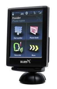 BURY CC9068 Bluetooth Freisprecheinrichtung mit Touchdisplay