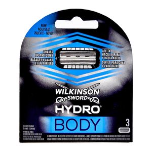 Wilkinson Hydro Body Rasierklingen, 3er Pack