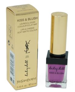 Yves Saint Laurent Lippenstift Lip Make-Up Kiss & Blush Soft Matte Colour 25 Mauve Aventureux