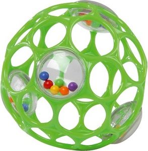 Oball Baby Rassel Schüttelball Sensorisches Spielzeug Greifball FARBE SORTIERT