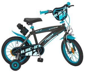 14 Zoll Kinder Jungen Mädchen Fahrrad Jungenfahrrad Kinderfahrrad Kinderrad Rad Blau Bike BLUE ICE