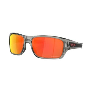 OAKLEY Turbine Grey Ink Polarisierte Brille mit Prizm Ruby Transparent