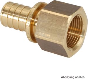 REHAU RAUTITAN Übergang RX+, IG 20 mm x 3/4" IG, Rotguss bleifrei 14563291001