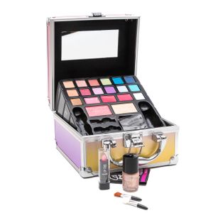 Schminkkoffer Make-Up Alu Koffer Kinder Schminkset Kosmetik Schminke Set 4641