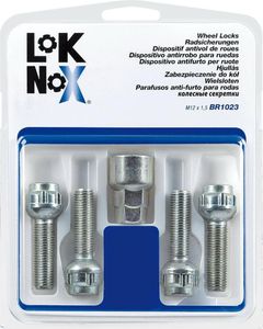 Mcgard LOK-NOX Hochwertige Stahl-Anti-Diebstahl-Schrauben der Klasse 10.9