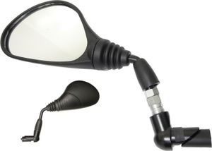 Busch & Müller 913/801VLME Spiegel für E-Bike links, schwarz