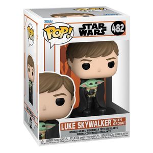 Star Wars - Luke Skywalker with Grogu 482 - Funko Pop! - Vinyl Figur