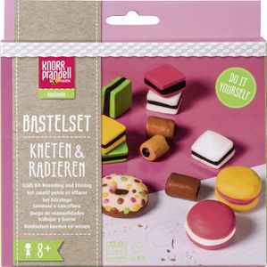 KNORR prandell Bastelset Kneten & Radieren Tasty Candies