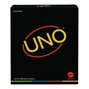 Mattel GYH69 - UNO - Minimalista Kartenspiel, 112 Karten