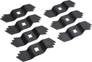 7X 15CM rozrývacie nože pre AL-KO 38E 38P 32VLE 38VLE GRIZZLY 462219 460773