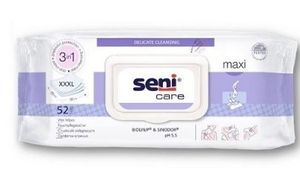 Seni Care Maxi Feuchttücher - 52 Stück | Packung (52 Stück)